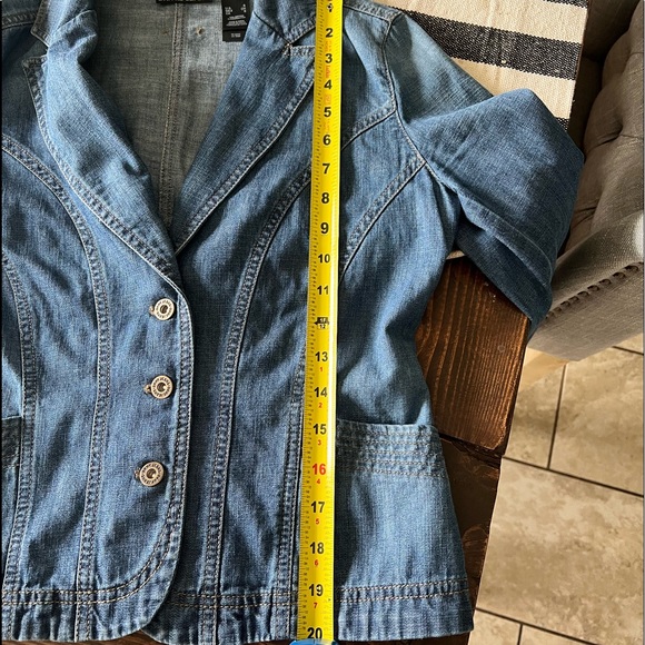 DKNY denim blazer - Picture 12 of 12